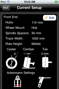 KartTuner iPhone App